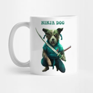 Ninja dog Mug